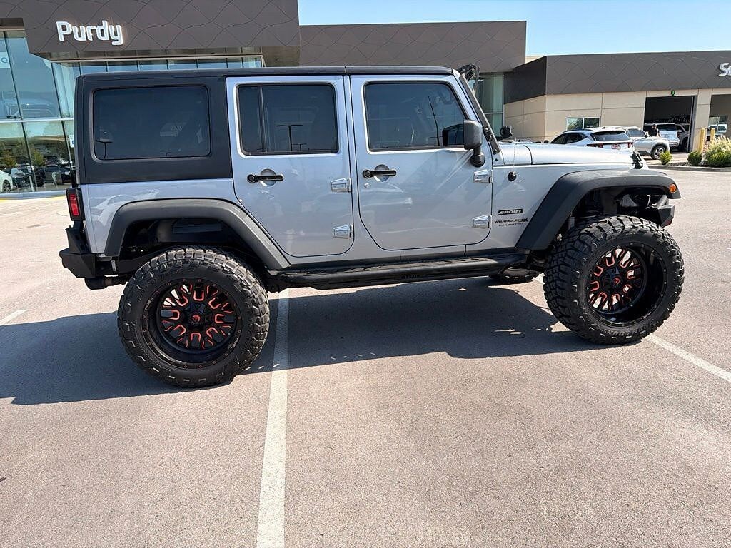 Used 2018 Jeep Wrangler JK Unlimited Sport SUV