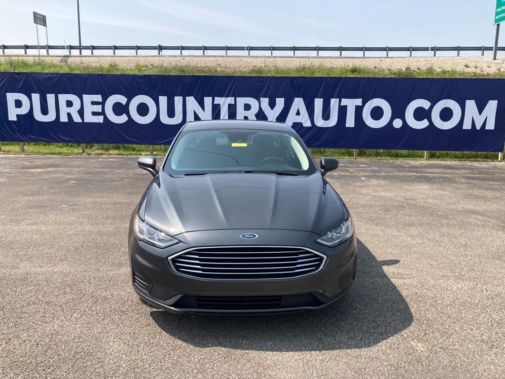 Used 2020 Ford Fusion Hybrid SE with VIN 3FA6P0LU1LR215028 for sale in Grayson, KY