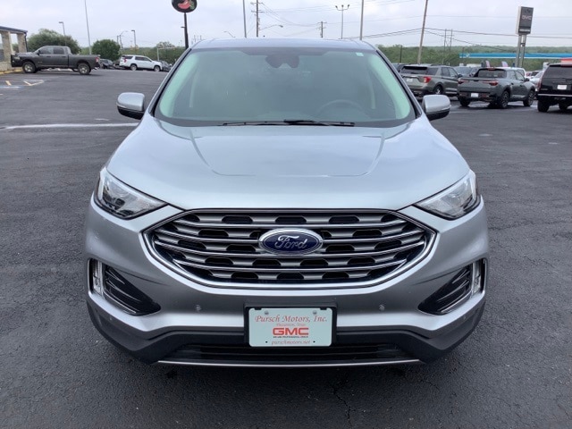 Used 2023 Ford Edge Titanium with VIN 2FMPK4K90PBA06851 for sale in Pleasanton, TX