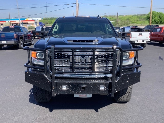 Used 2019 GMC Sierra 3500 Denali HD Denali with VIN 1GT42WEY1KF230630 for sale in Pleasanton, TX