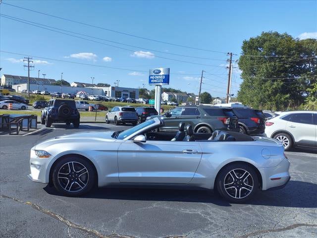 Certified 2018 Ford Mustang EcoBoost with VIN 1FATP8UH8J5111106 for sale in Fredericksburg, VA