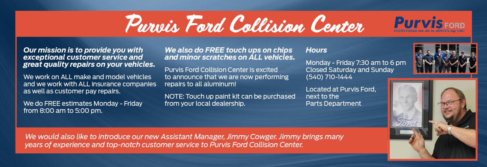 New Ford and Used Car Dealership in Fredericksburg VA Serving Stafford & King Purvis