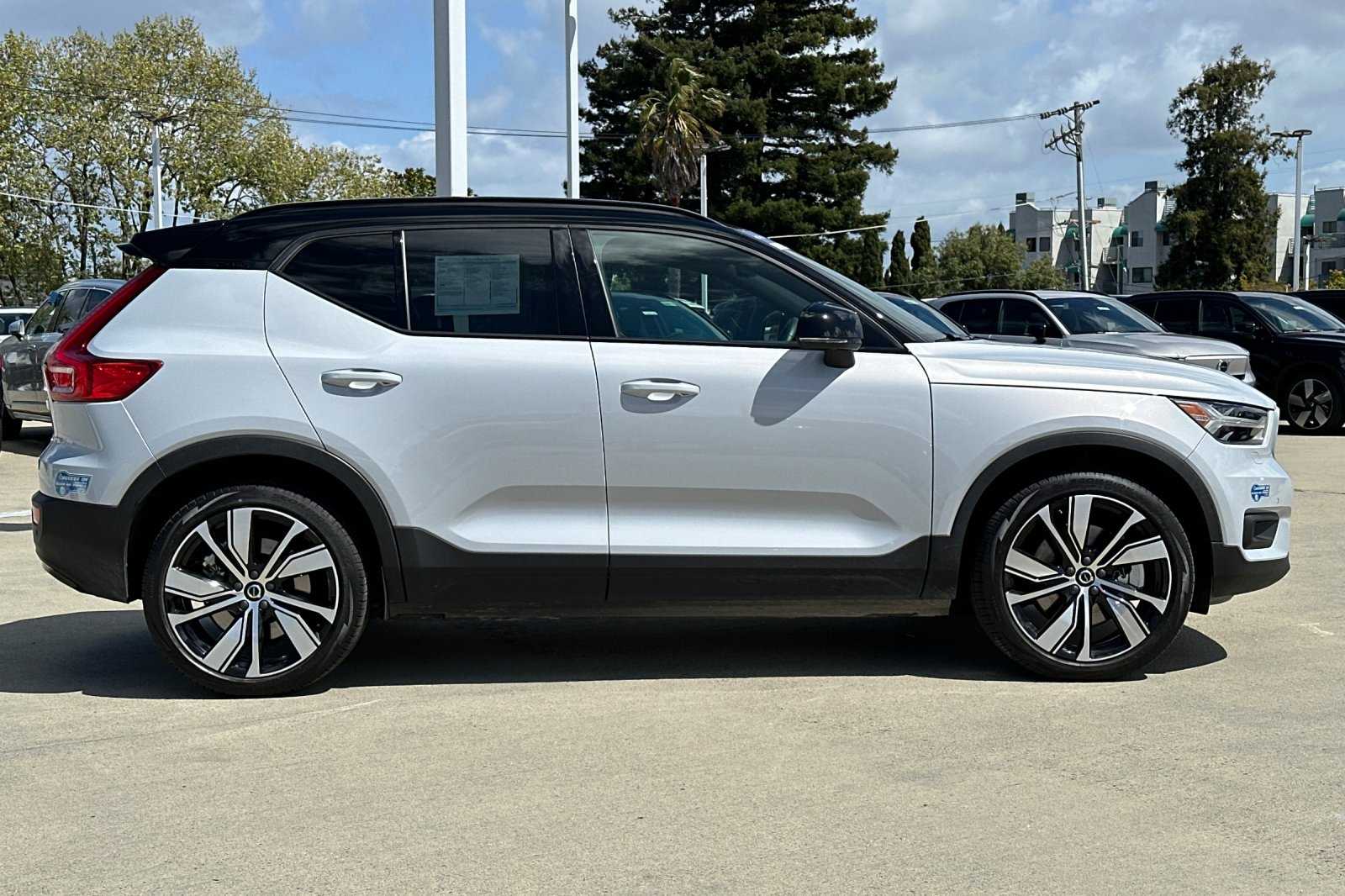 Certified 2021 Volvo XC40 Recharge with VIN YV4ED3UR8M2561252 for sale in Burlingame, CA