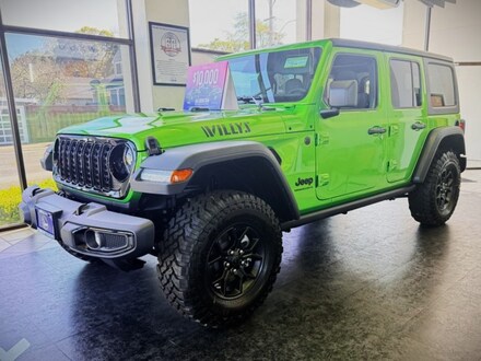 New 2026 Jeep Wrangler 4-DOOR WILLYS Sport Utility for Sale near San Francisco