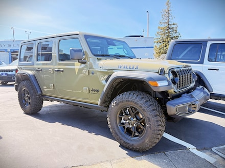 New 2026 Jeep Wrangler 4-DOOR WILLYS Sport Utility for Sale near San Francisco