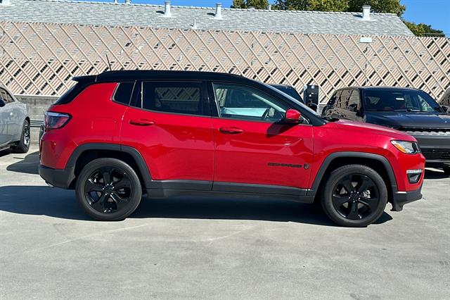 Used 2020 Jeep Compass Altitude with VIN 3C4NJCBB5LT102775 for sale in Burlingame, CA