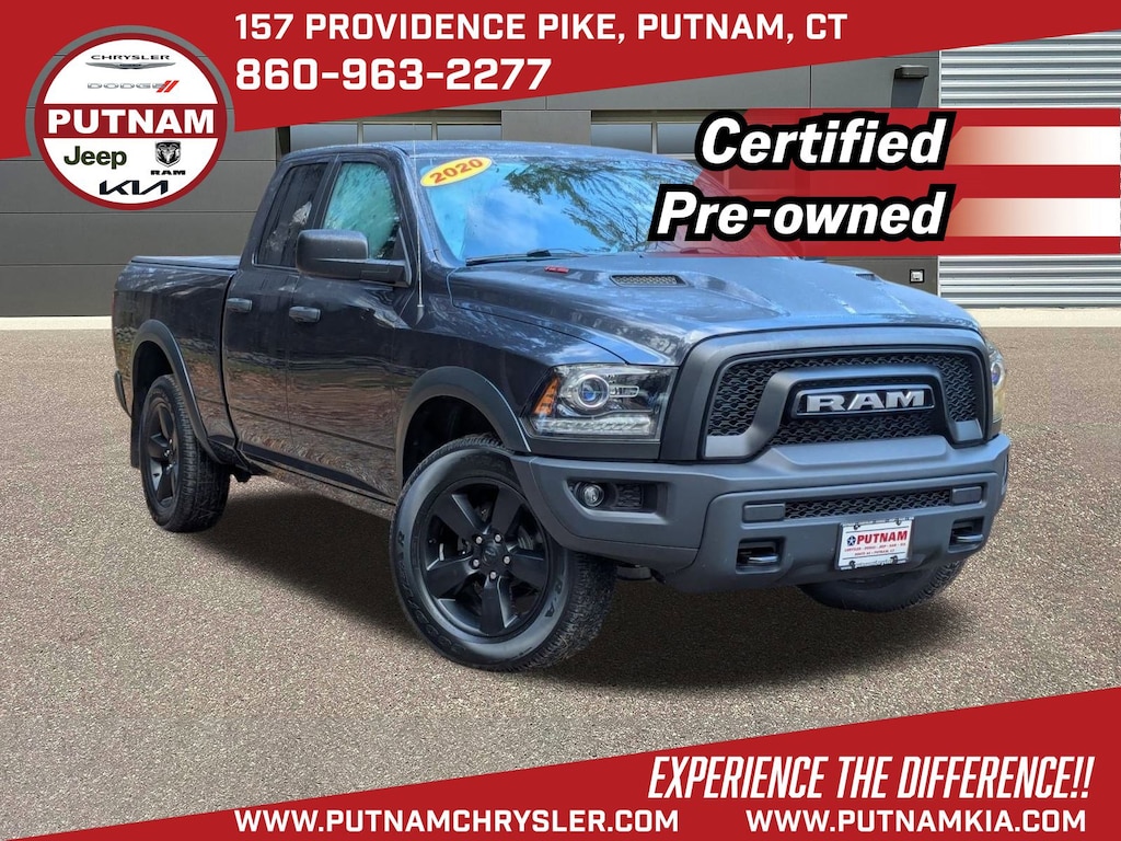 Certified 2020 Ram 1500 Classic Warlock Truck