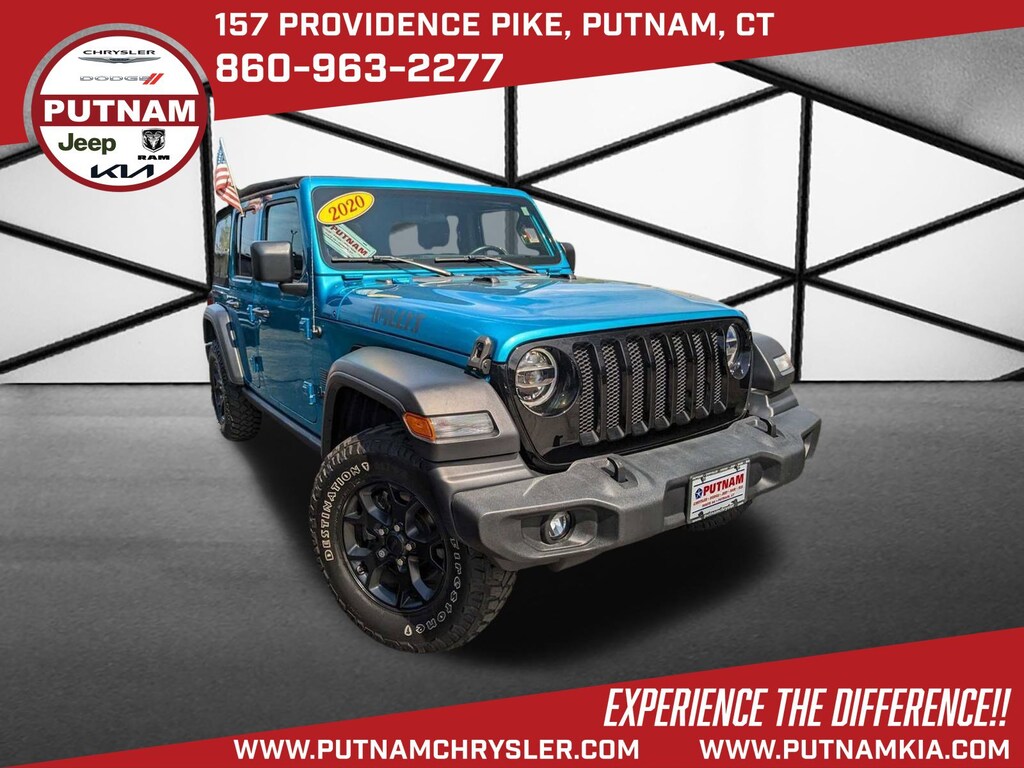 Used 2020 Jeep Wrangler Unlimited Sport For Sale Putnam CT