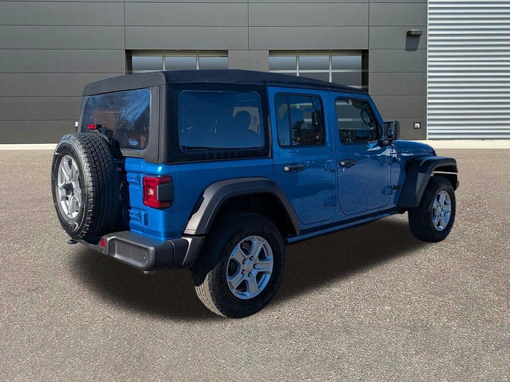 Certified 2022 Jeep Wrangler Unlimited Sport S Convertible