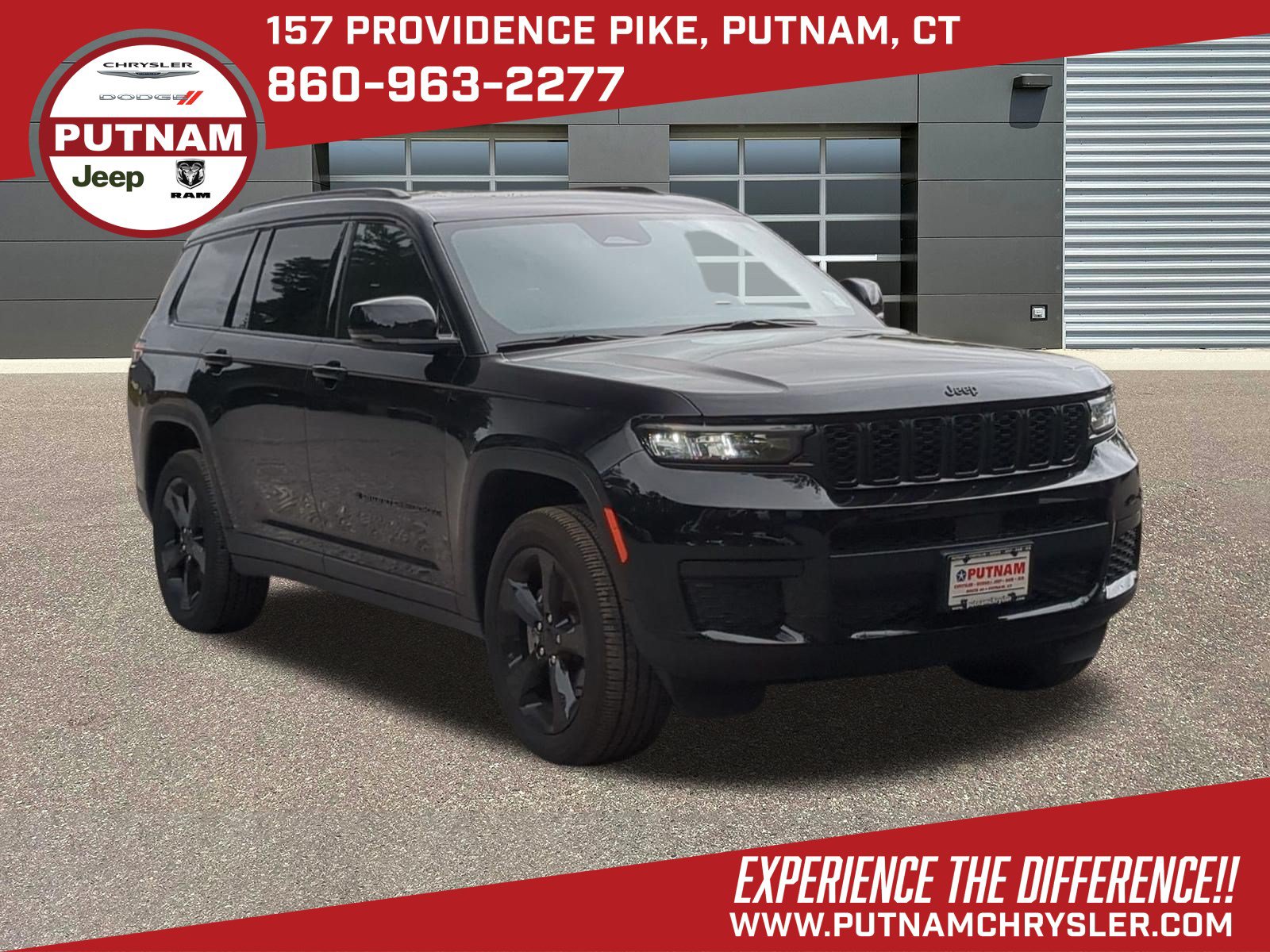 Diamond Black Crystal Pearlcoat 2025 Jeep Grand Cherokee L SUV / Crossover Four-Wheel Drive 8-Speed Automatic