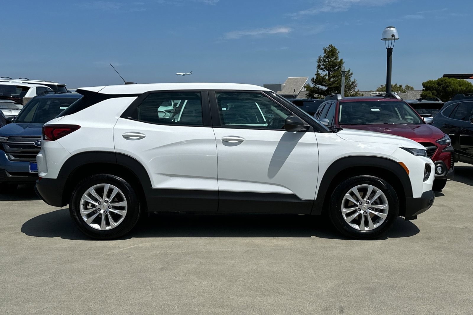 Used 2021 Chevrolet Trailblazer LS with VIN KL79MMS28MB171166 for sale in Burlingame, CA