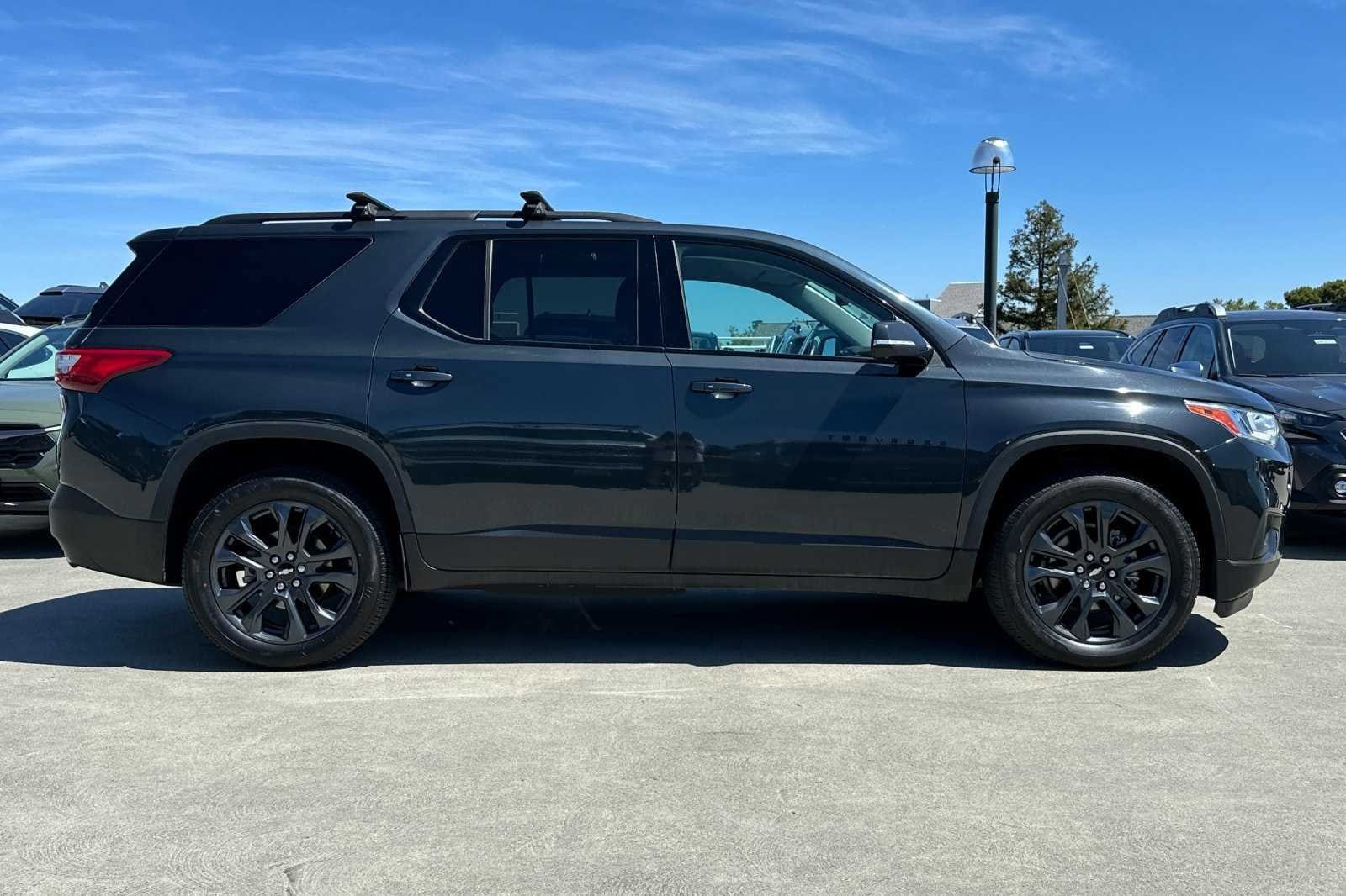 Used 2021 Chevrolet Traverse RS with VIN 1GNERJKW1MJ145283 for sale in Burlingame, CA