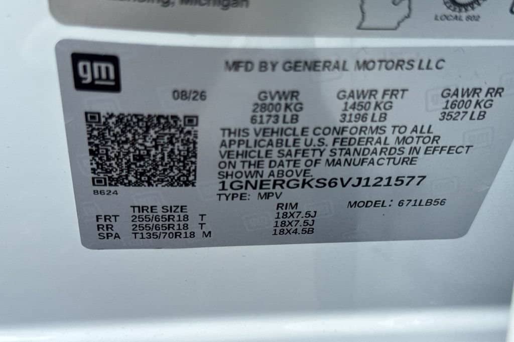 2027 Chevrolet Traverse LT - Photo 29