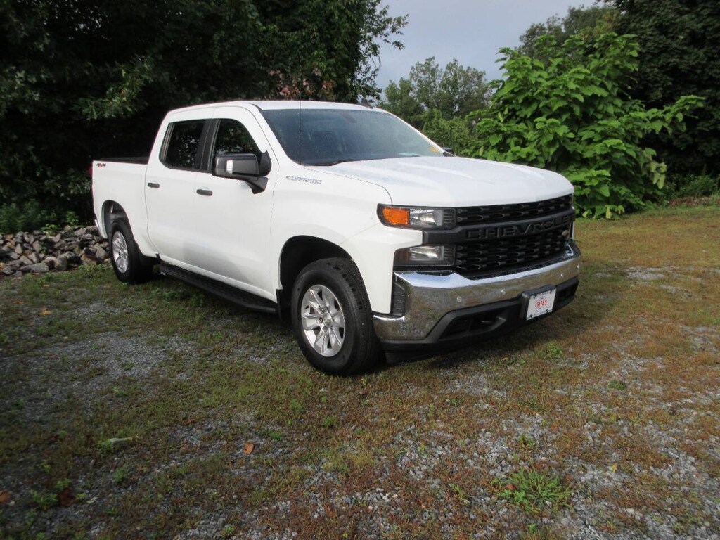 Used 2019 Chevrolet Silverado 1500 Work Truck 4x4 4dr Crew Cab 6.6 ft. SB Pickup Truck