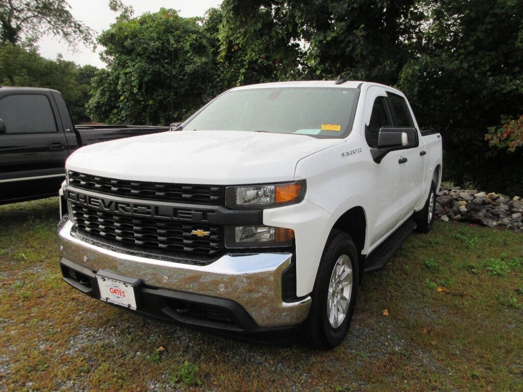 Used 2019 Chevrolet Silverado 1500 Work Truck 4x4 4dr Crew Cab 6.6 ft. SB Pickup Truck