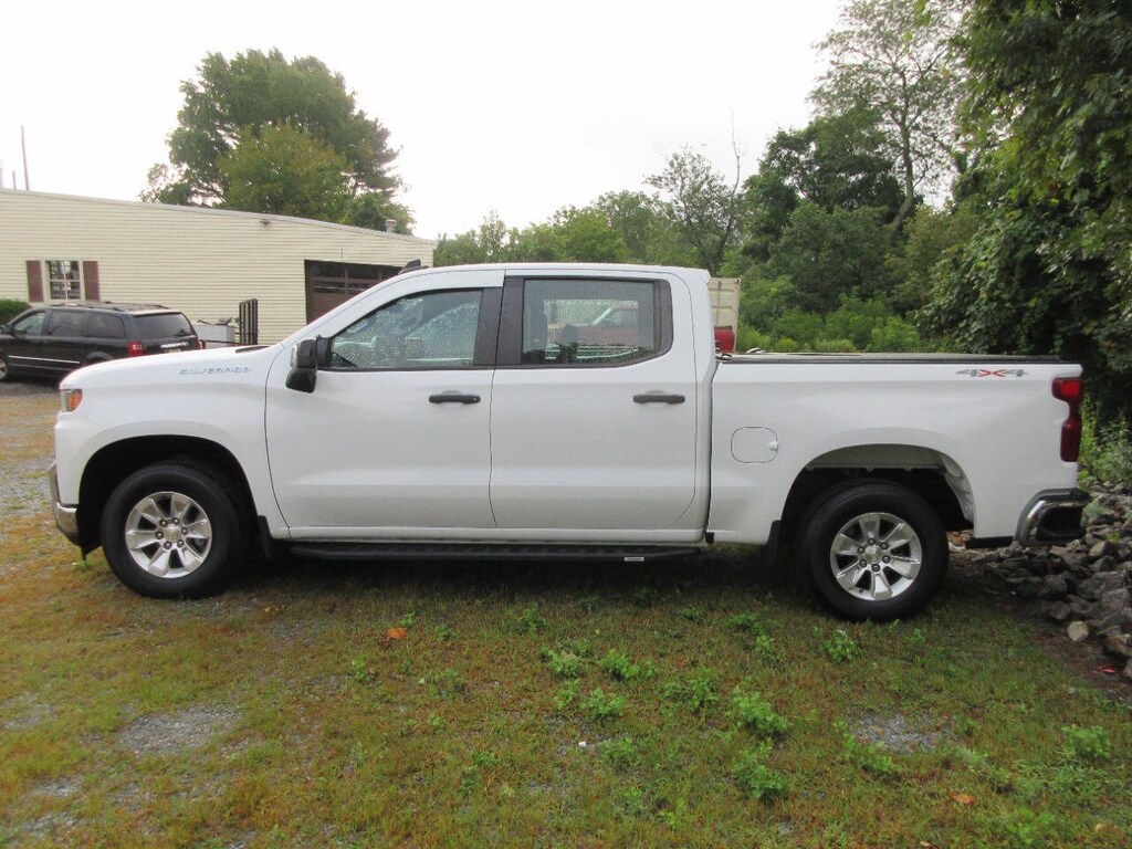 Used 2019 Chevrolet Silverado 1500 Work Truck 4x4 4dr Crew Cab 6.6 ft. SB Pickup Truck