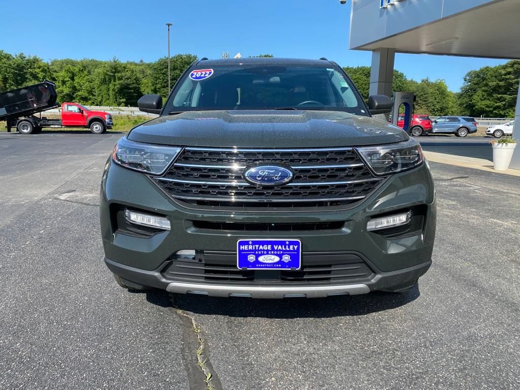 Used 2022 Ford Explorer XLT with VIN 1FMSK8DH8NGB70277 for sale in Brooklyn, CT