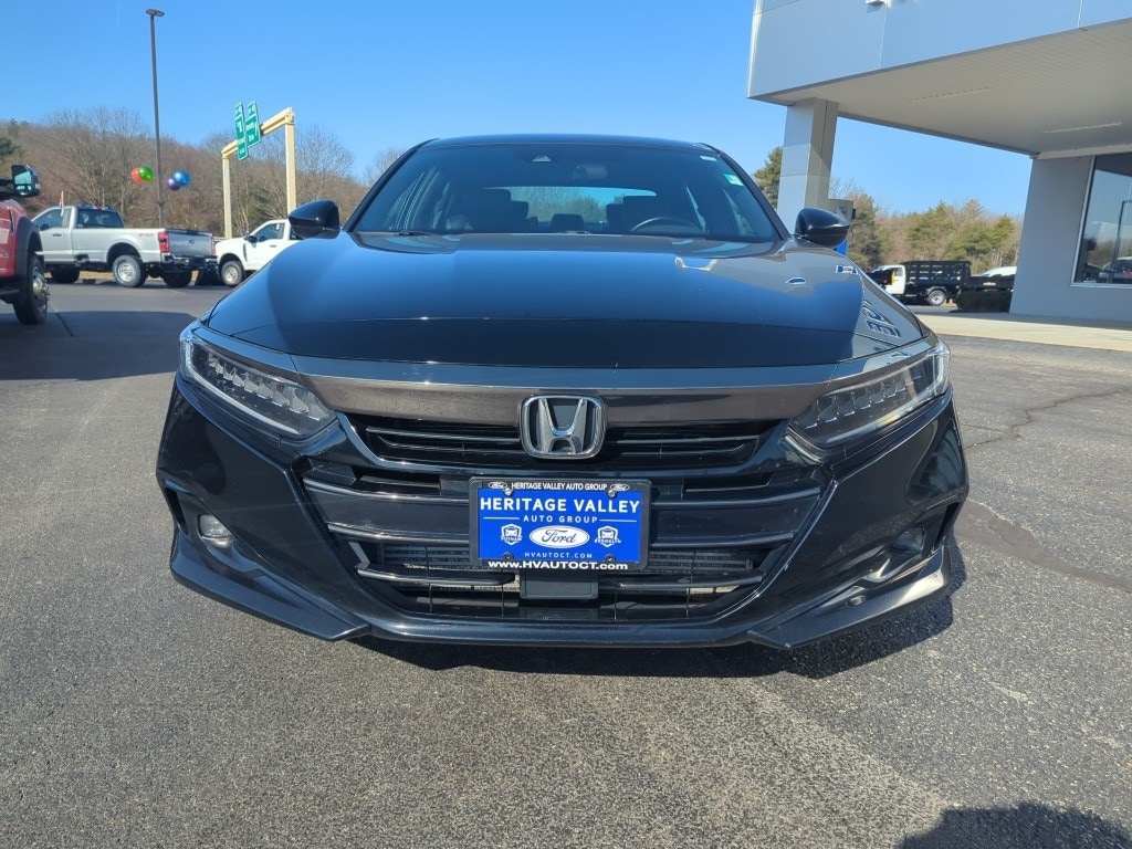 Used 2021 Honda Accord Sport with VIN 1HGCV1F36MA115323 for sale in Brooklyn, CT