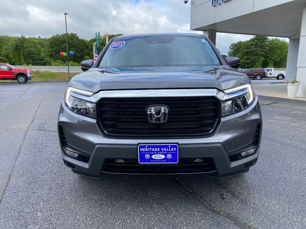 Used 2023 Honda Ridgeline RTL-E with VIN 5FPYK3F79PB010760 for sale in Brooklyn, CT