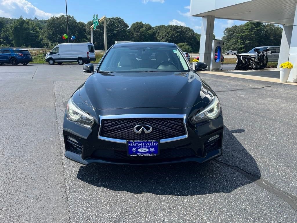 Used 2014 INFINITI Q50 Premium with VIN JN1BV7AR6EM698147 for sale in Brooklyn, CT