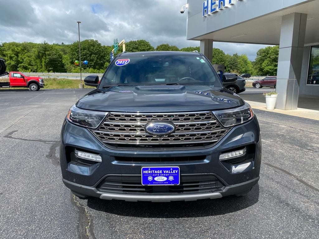 Used 2022 Ford Explorer King Ranch with VIN 1FM5K8LC6NGB02546 for sale in Brooklyn, CT