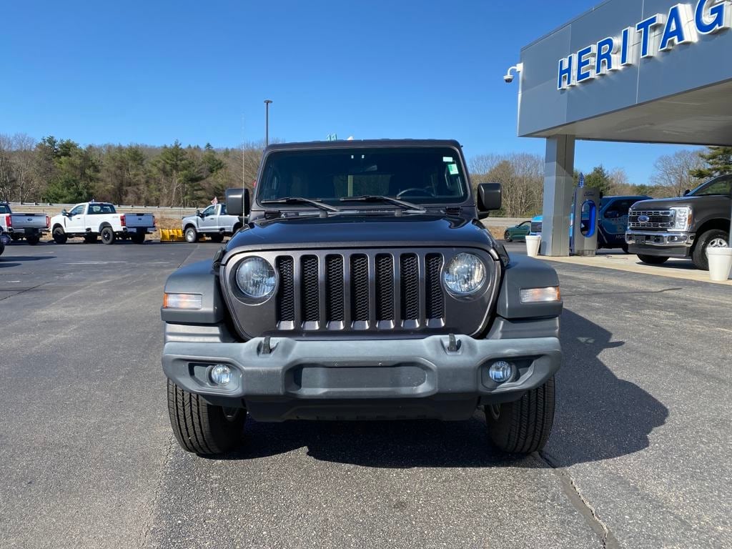 Used 2018 Jeep All-New Wrangler Unlimited Sport S with VIN 1C4HJXDNXJW253985 for sale in Brooklyn, CT