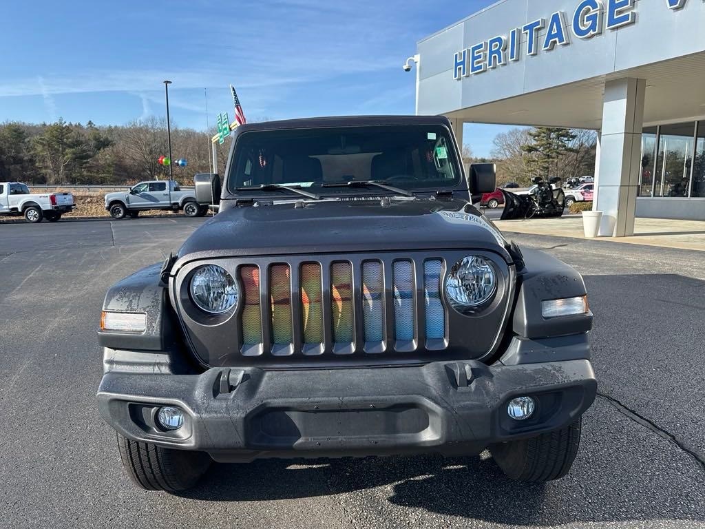 Used 2020 Jeep Wrangler Unlimited Sport S with VIN 1C4HJXDN1LW139098 for sale in Brooklyn, CT