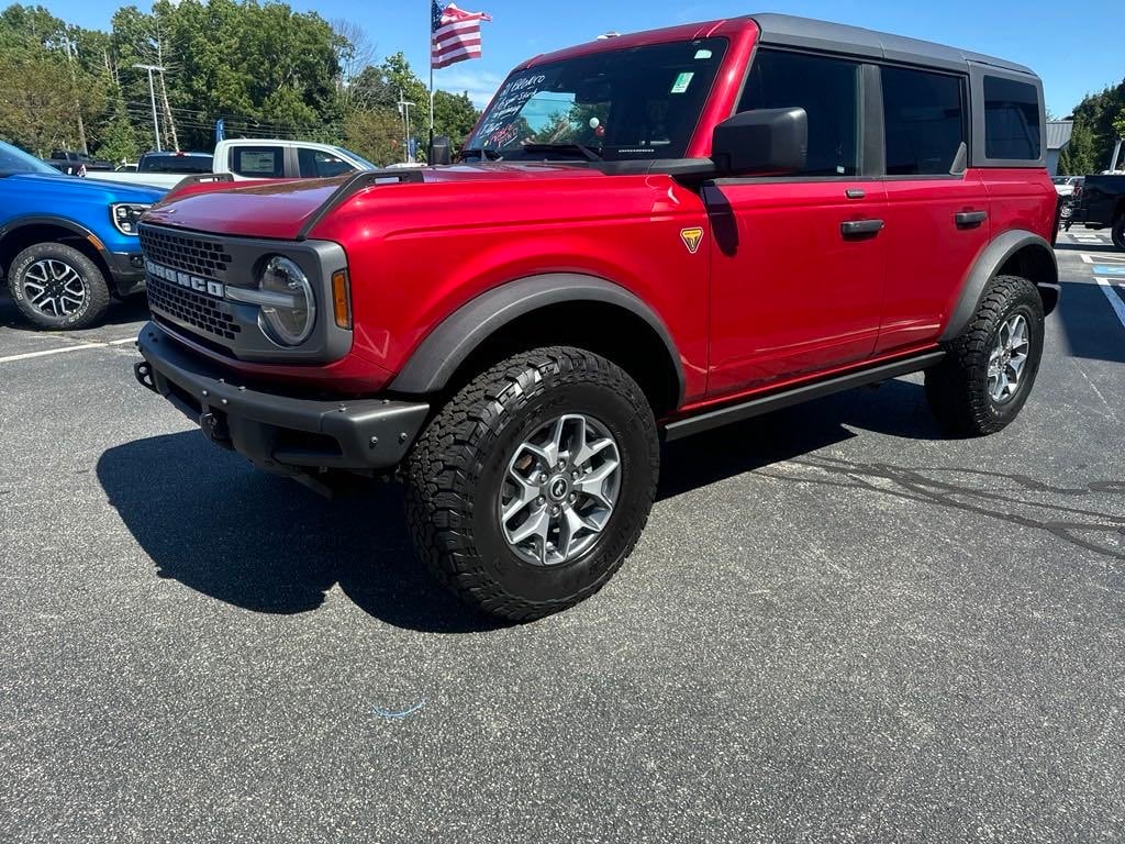 Used 2021 Ford Bronco 4-Door Badlands with VIN 1FMEE5DH5MLA60781 for sale in Brooklyn, CT