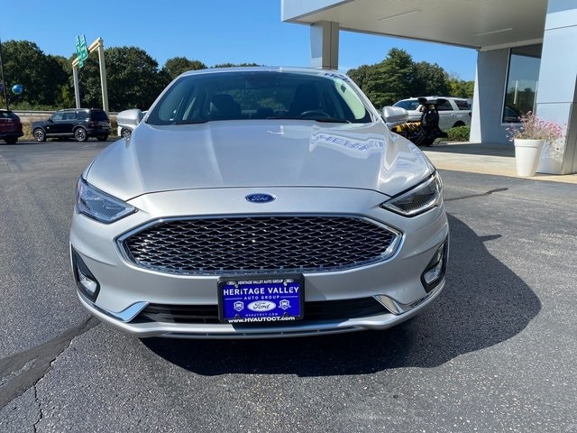 Used 2019 Ford Fusion Energi Titanium with VIN 3FA6P0SU1KR153484 for sale in Brooklyn, CT