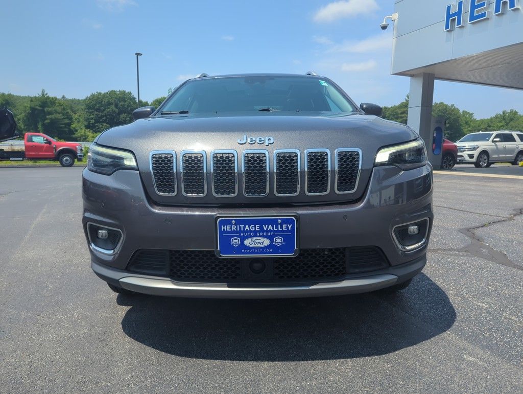 Used 2021 Jeep Cherokee Limited with VIN 1C4PJMDX5MD128128 for sale in Brooklyn, CT