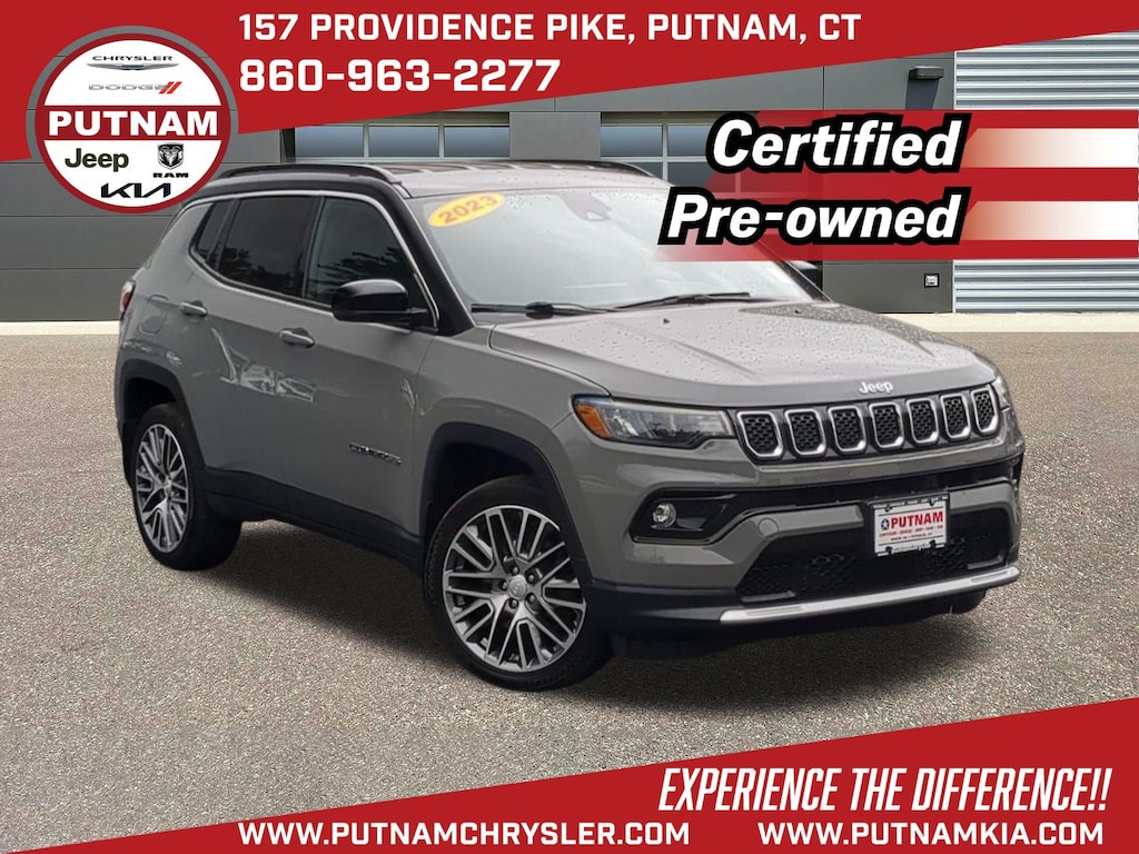 Certified 2023 Jeep Compass Limited SUV