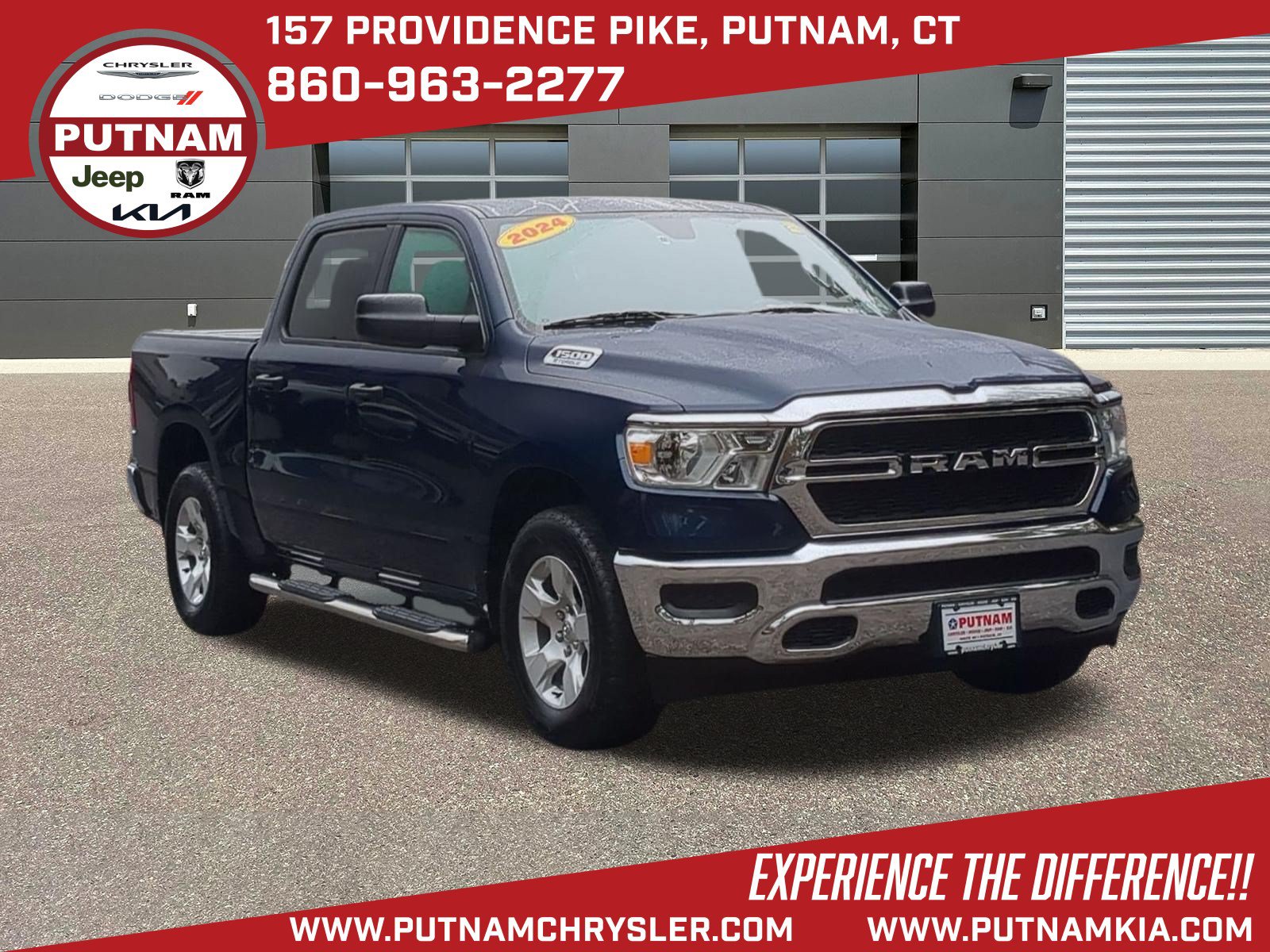 Certified 2024 Ram 1500 Tradesman Truck Crew Cab