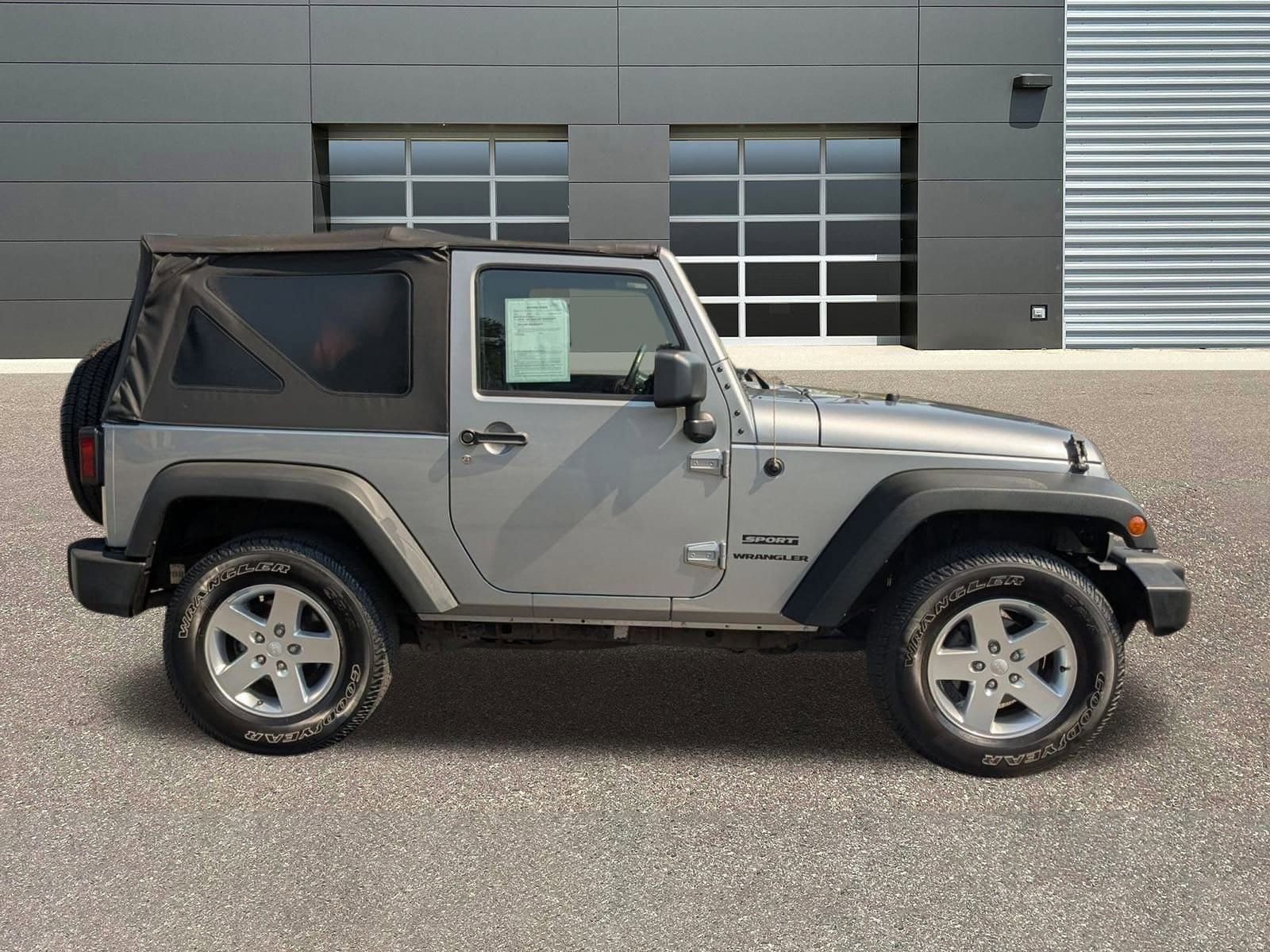 Used 2014 Jeep Wrangler Sport with VIN 1C4AJWAG4EL162154 for sale in Putnam, CT