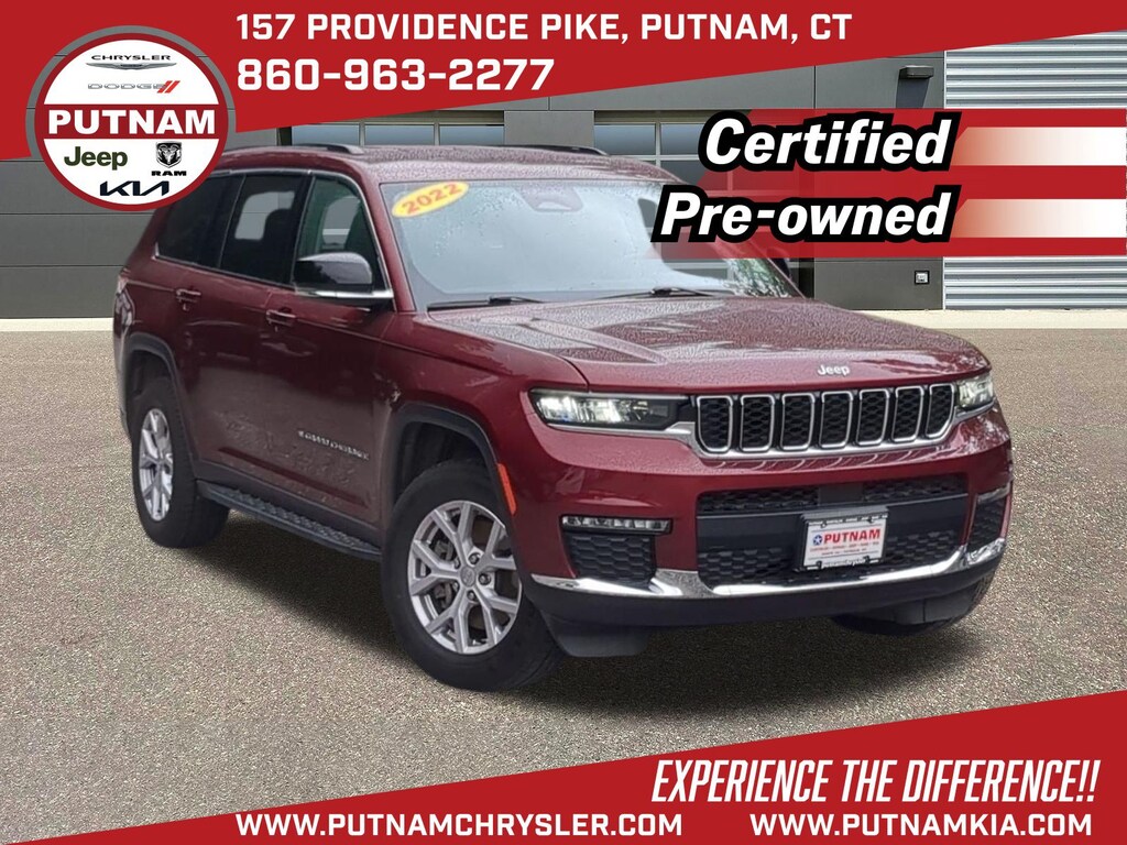 Certified 2022 Jeep New Grand Cherokee Limited SUV