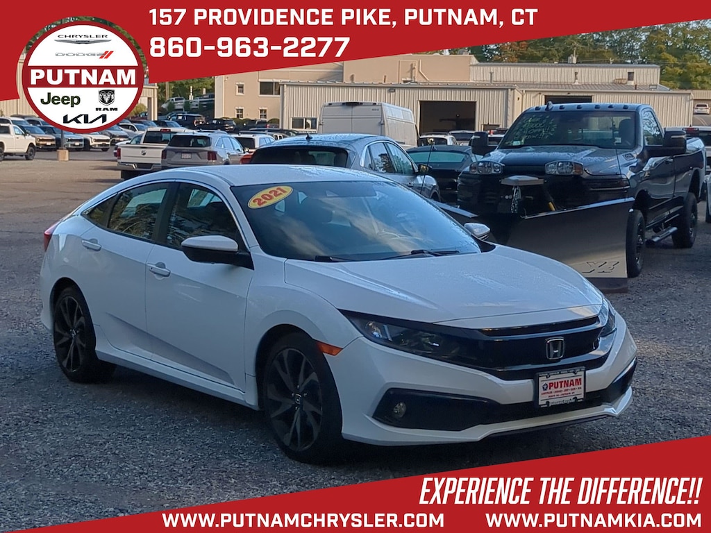 Used 2021 Honda Civic Sport Sedan