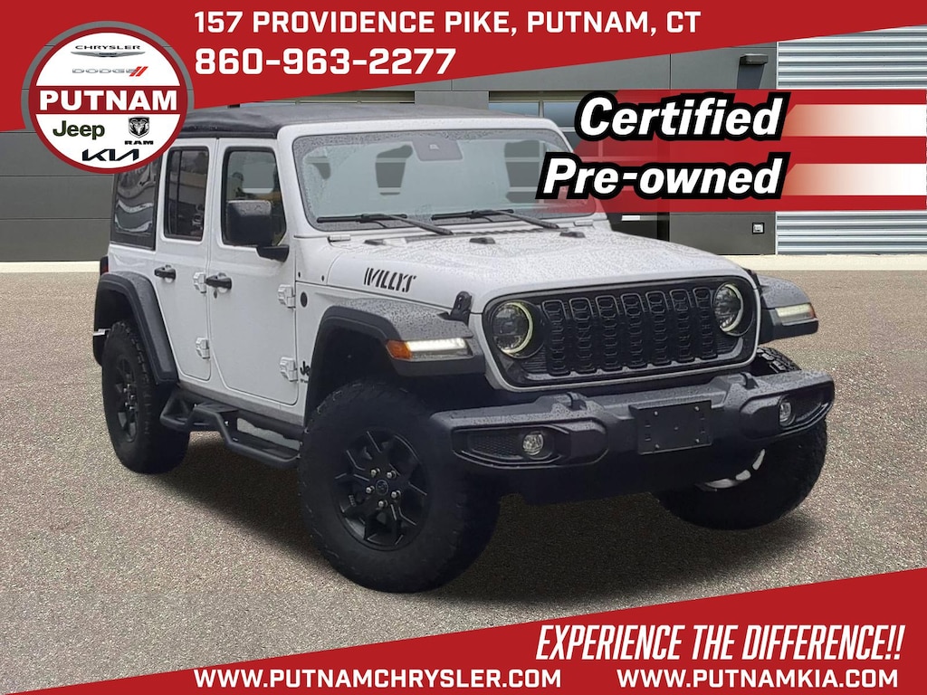 Certified 2024 Jeep Wrangler Sport SUV