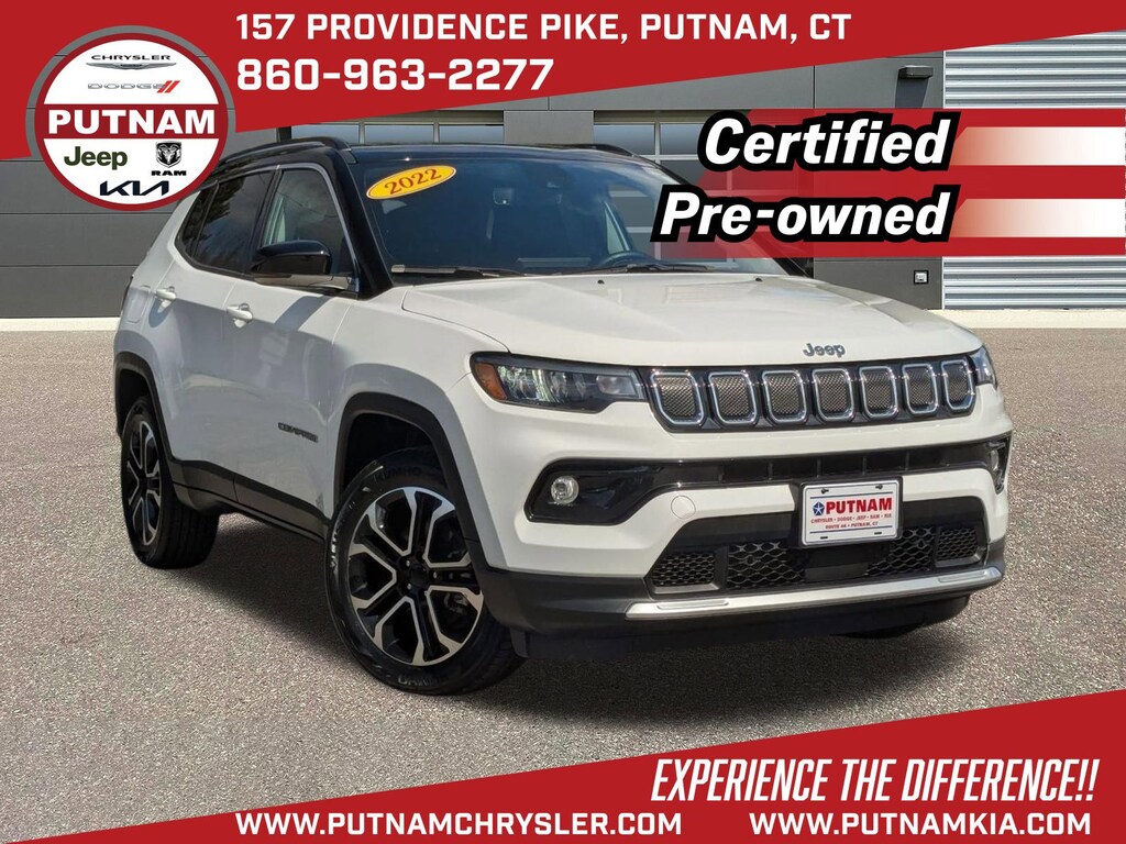 Certified 2022 Jeep Compass Limited SUV