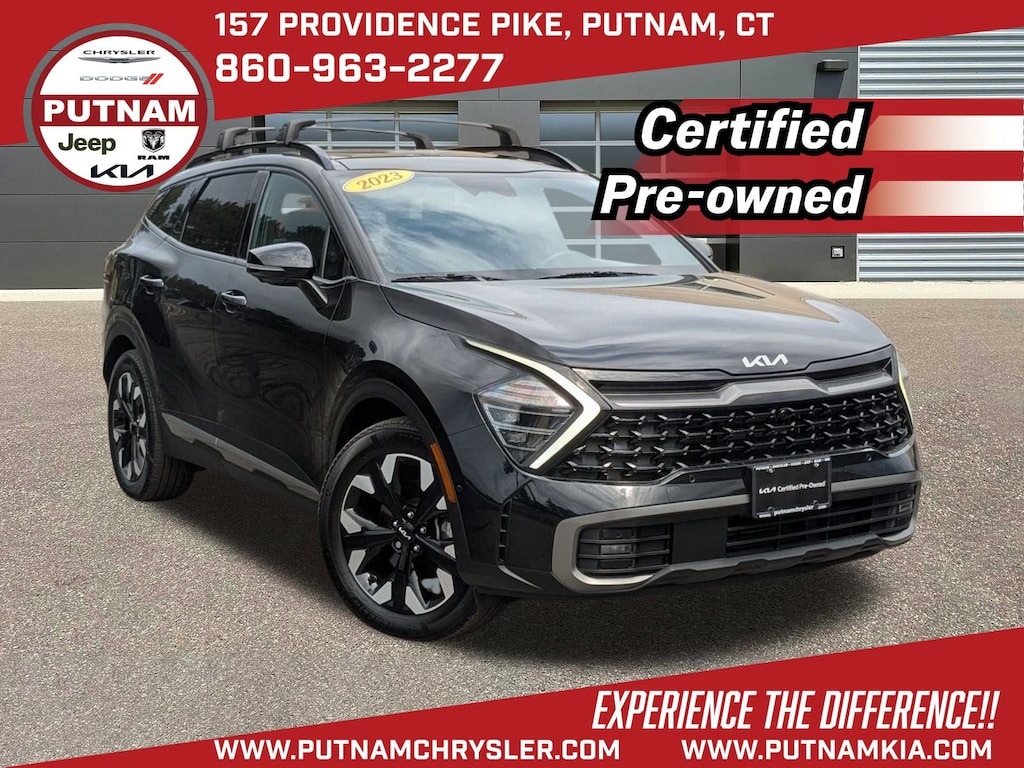 Certified 2023 Kia Sportage Plug-In Hybrid X-Line Prestige SUV