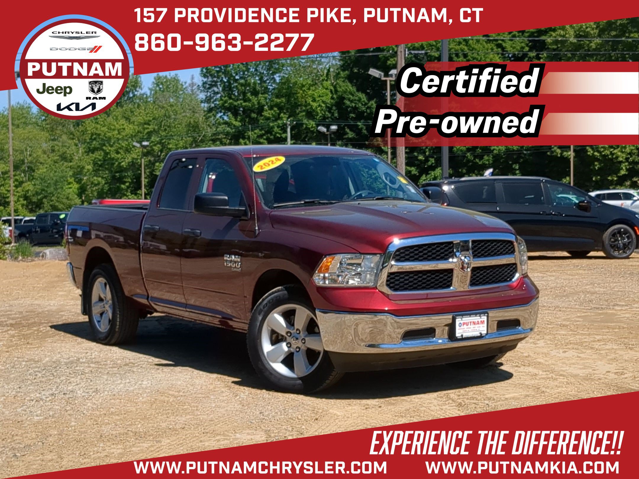 2024 RAM 1500 Classic SLT 4x4 Quad Cab 6'4's photo