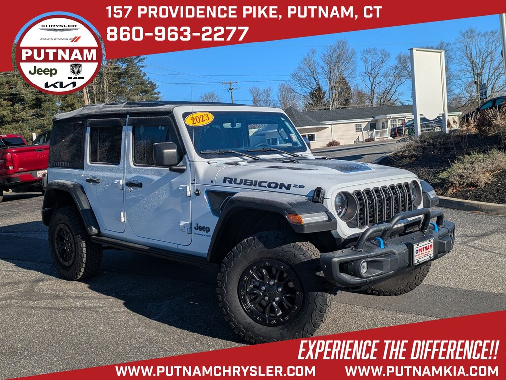 Used 2023 Jeep Wrangler 4xe Rubicon SUV