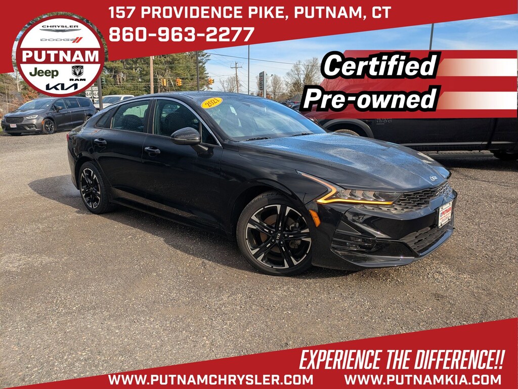 Certified 2021 Kia K5 GT-Line Sedan