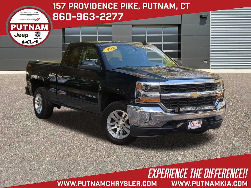 Used 2018 Chevrolet Silverado 1500 LT w/1LT Truck Double Cab