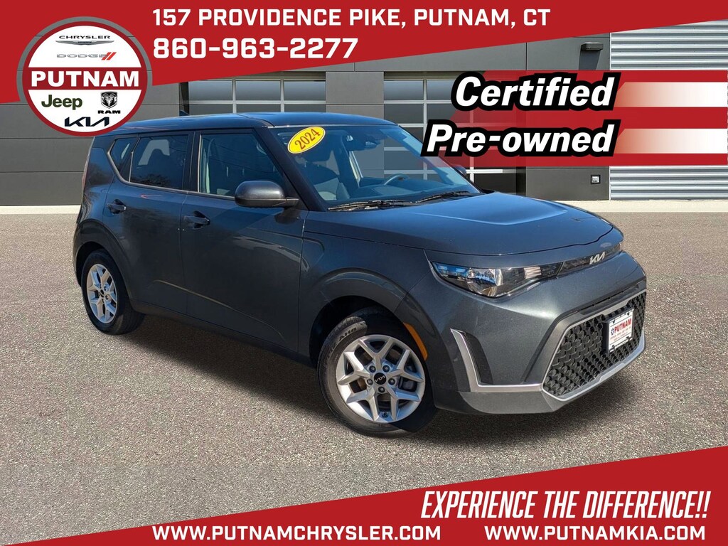 Certified 2024 Kia Soul LX Hatchback