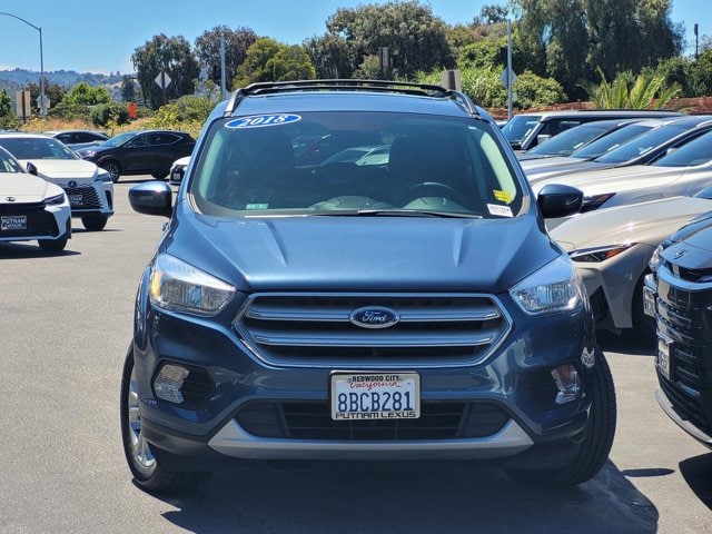 Used 2018 Ford Escape SE with VIN 1FMCU9GD5JUA72428 for sale in Redwood City, CA