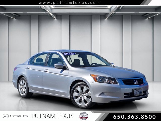 Used 2008 Honda Accord EX-L with VIN JHMCP26808C003409 for sale in Redwood City, CA