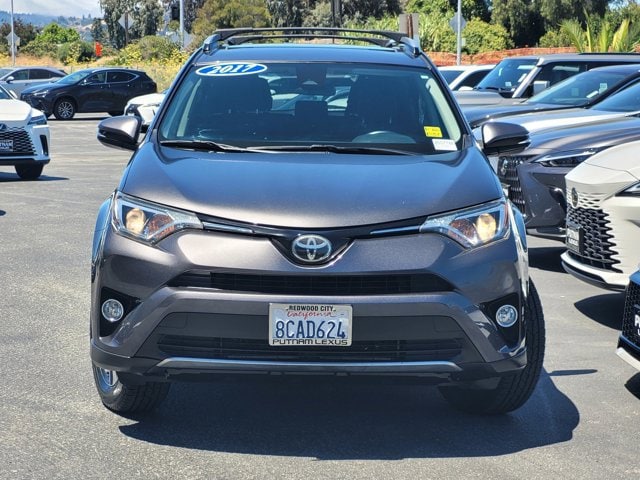 Used 2017 Toyota RAV4 XLE with VIN JTMWFREV0HJ701631 for sale in Redwood City, CA