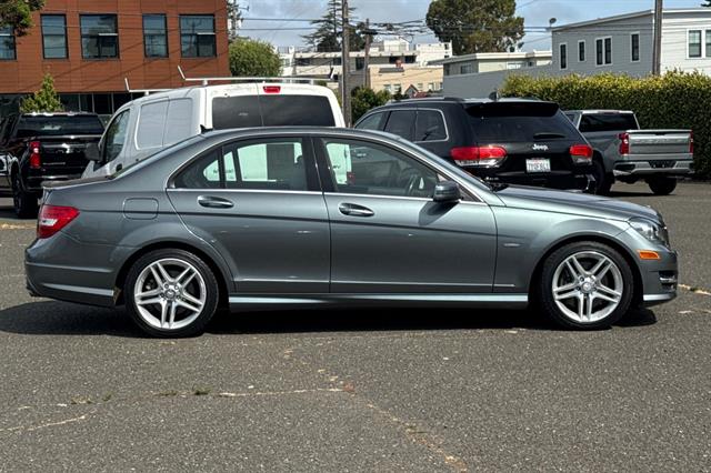 Used 2012 Mercedes-Benz C-Class C350 Sport with VIN WDDGF5HB4CR194215 for sale in Burlingame, CA