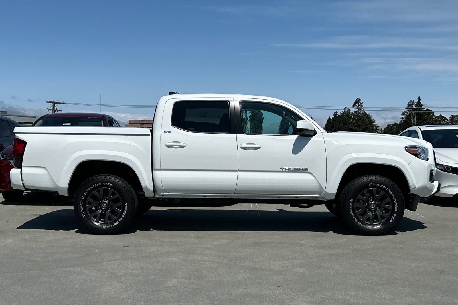 Used 2022 Toyota Tacoma SR5 with VIN 3TMAZ5CN0NM195035 for sale in San Mateo, CA