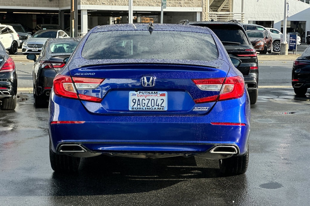 Certified 2022 Honda Accord Sedan Sport SE Sport SE 1.5T CVT