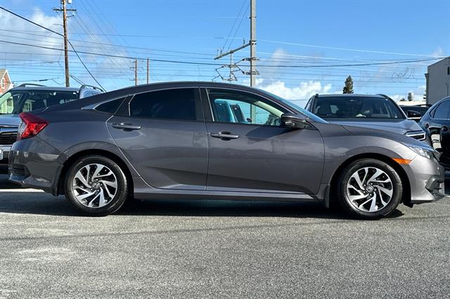 Used 2016 Honda Civic EX with VIN 2HGFC2F78GH500688 for sale in Burlingame, CA